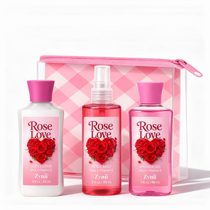 Cherry Blossom Body Mist for Women, Pheromone-Infused Sakura & Rose Fruity Floral Scent, 7- Spray