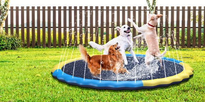 Splash Pad Sprinkler for Kids for Garden, Patio and Yard Use, with the Listed Configuration