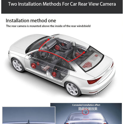 Three-Channel Dash Camera Kit with Front, Cabin and Rear Cameras plus Pictured 64 GB Card Pictured