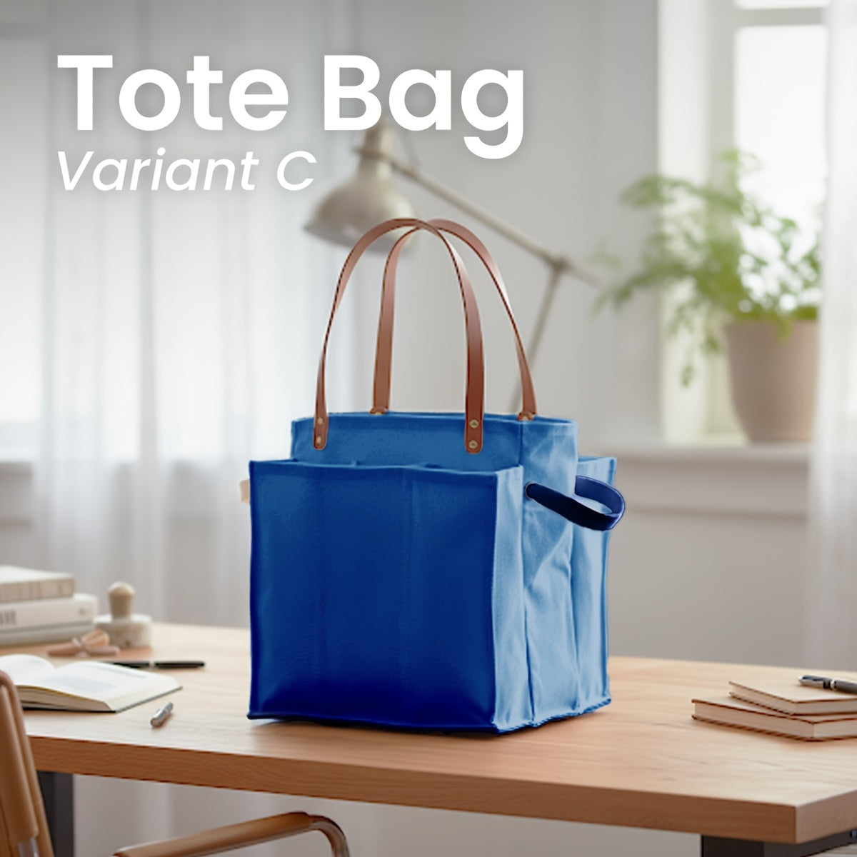 Large Divided Picnic Tote Bag with Separate Sections for Eggs, Bottles and Delicate Groceries, Available in Four Colors