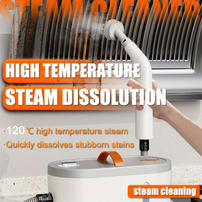 Portable Steam Cleaner 1200W, 2.3Bar High-Pressure Handheld Steam Cleaner 15-Second Heat-Up, 750ML Tank