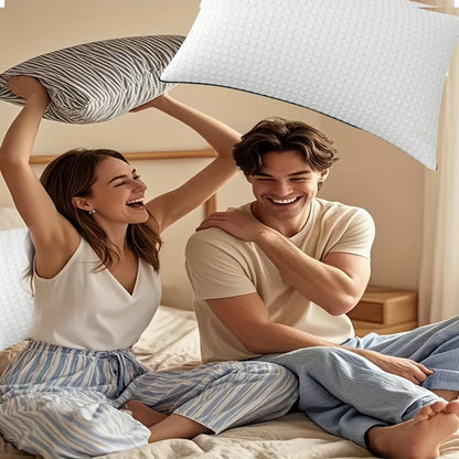 White Bed Pillow Multipack in Standard, Queen or King Sizes with 2- or 4-Piece Checkout Options