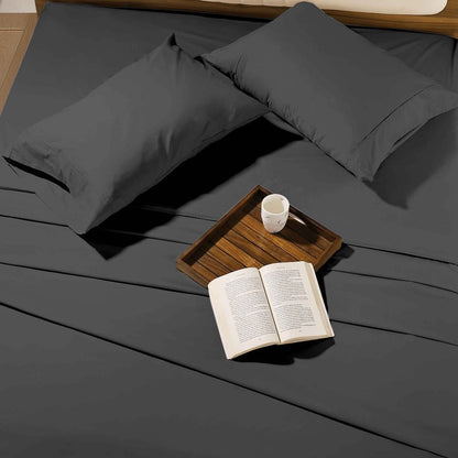 Egyptian Cotton Sheet Set, 1000 Thread Count Sateen Bedding with 16-Inch Deep Pocket, Twin-Full-Queen-King Sizes