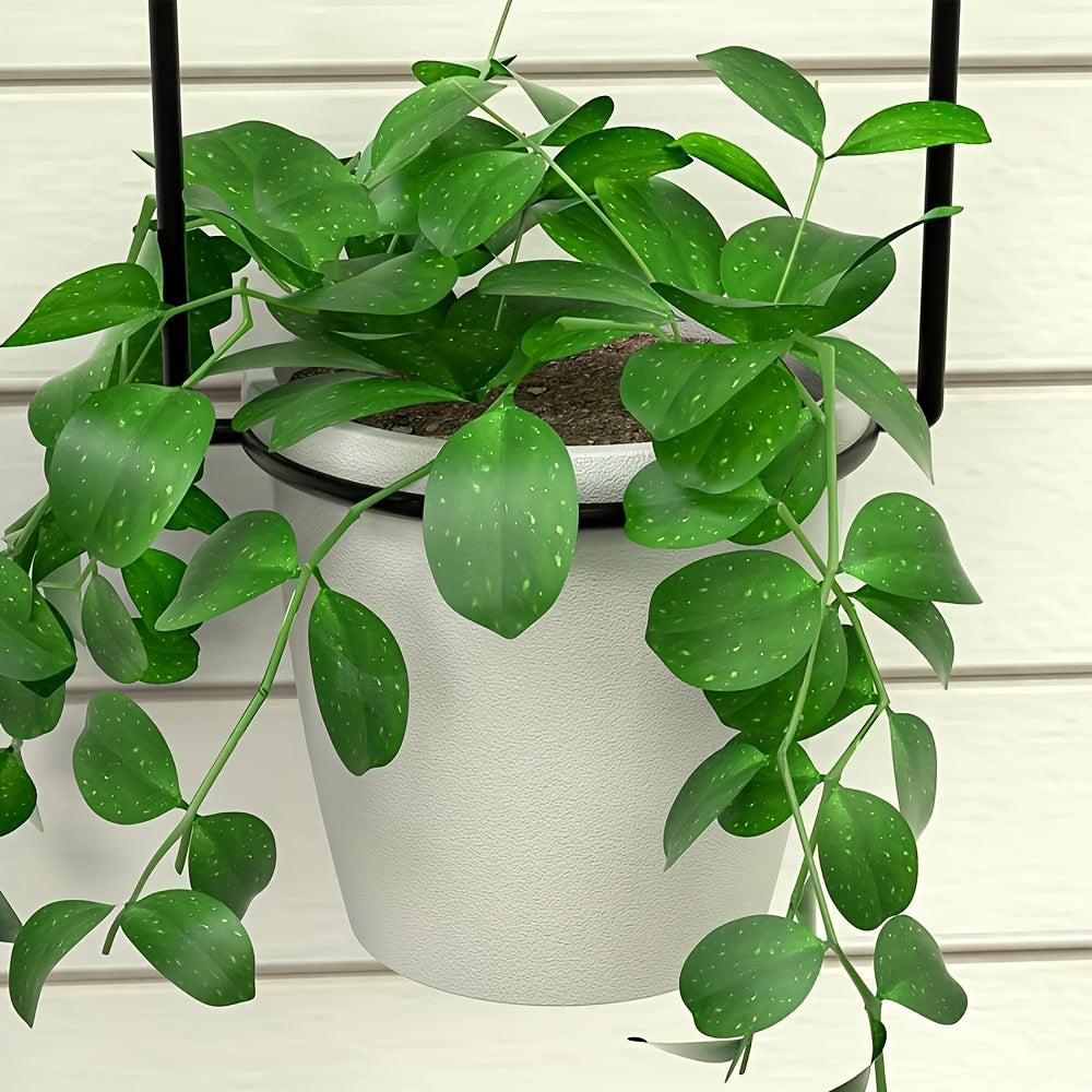 Hanging Planter | Adjustable Metal Wall Rack Indoor Herb Window Pot