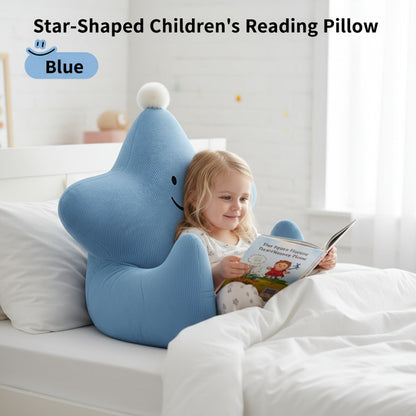 Kids Reading Pillow Star Shape with Neck Support Back Support Lumbar Support & Armrests Spine for Entryways, Bedrooms and Living Spaces