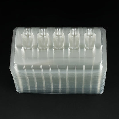 Disposable Tattoo Needle Holders 50Pcs Sterile Single-Use Grip Tubes for Professional for Temporary Body Art, Festivals and Costumes