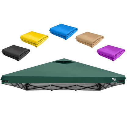 10x10 Canopy Replacement Top Cover for Straight Leg Tents – Ventilation Ports, Instant Shade, 11 Color Options