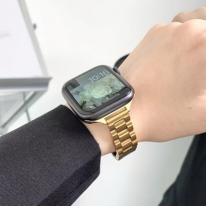 Slim Waist Apple Watch Steel Band & Half Shell Case 3-Piece Set for an Everyday Personal Care Routine