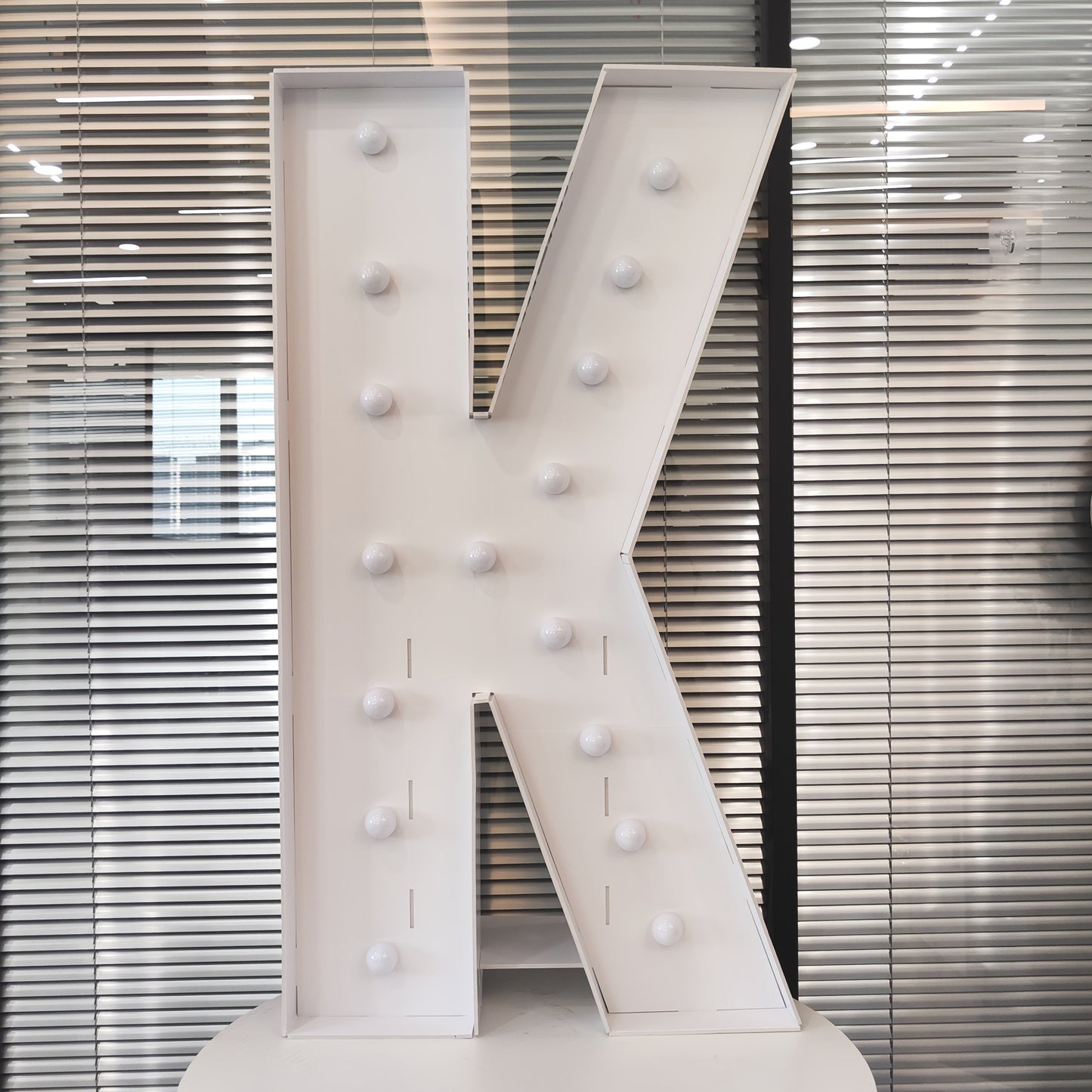 LED Letter Lights 4FT Tall Marquee Letter Lights A-Z Alphabet Light Up Letters with Cool White LED for Wedding