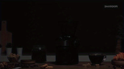 Burr Coffee Grinder Electric, 25 Precise Grind Settings, 40-Second Digital Timer, Adjustable Burr Mill