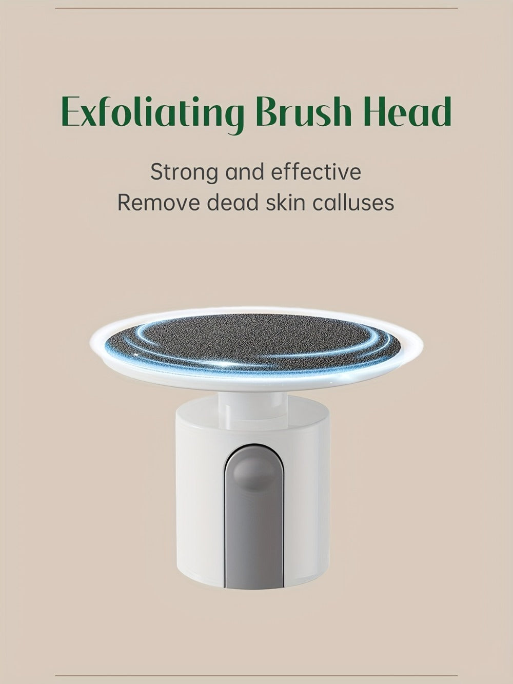 Electric Body Scrubber Brush 3 Replaceable Heads Dual Speed Shower Back Cleaner Exfoliating Skin Cleansing for Home or Salon Spa Use