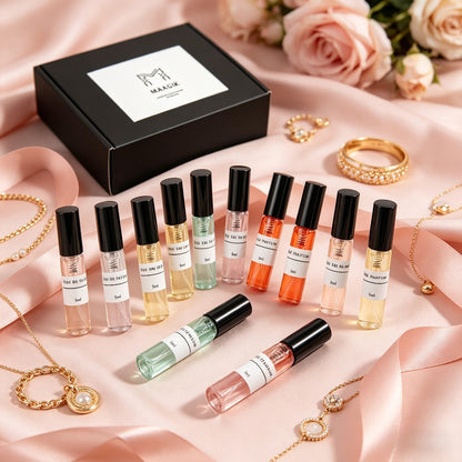 Perfume Gift Set for Men & Women Unique Niche Fragrance Multi-Style Devil Twilight Fantasy for Bath Time, Home Spa and Personal Care