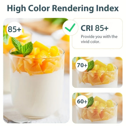 A19 LED Light Bulb 14W 1100 Lumens 4500K Daylight White 85+ CRI Non-Dimmable – E26 Base No Flicker High Brightness Bulb for Home Bedroom