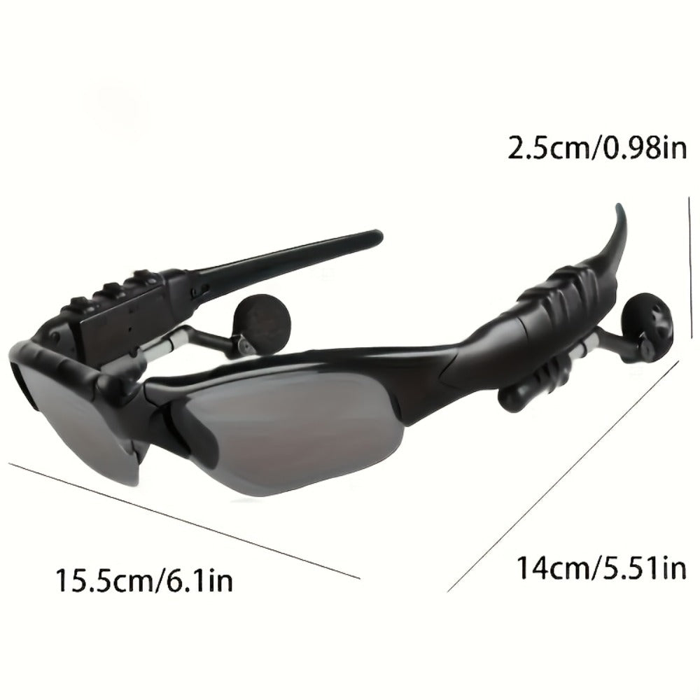 Audio Glasses 2-in-1 Wireless Headphone Sunglasses with Microphone for an Everyday Personal Care Routine