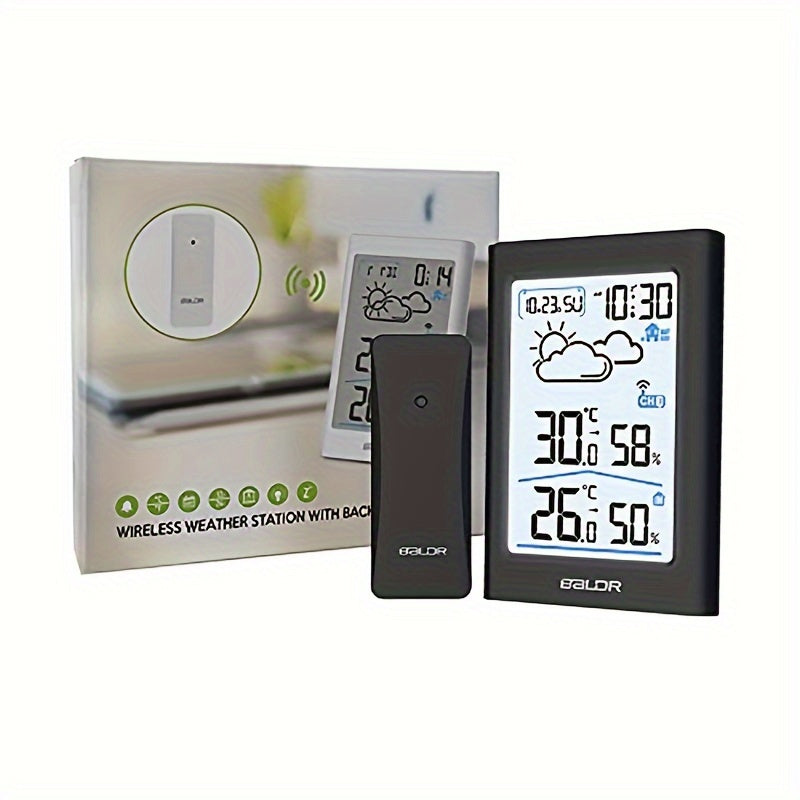 Home Weather Station | Wireless Indoor Outdoor Forecast Alarm Clock