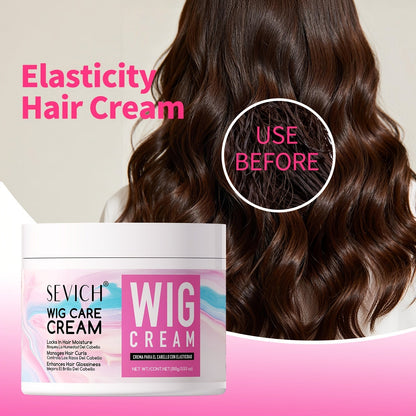 Wig Detangling Spray Leave-In Conditioner for Synthetic & Human Hair Wigs, Featherlight Frizz Control