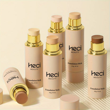 CC Cream Foundation Stick 2-Pack – Full Coverage Concealer, Waterproof Long-Lasting Natural Matte Finish, Lightweight Moisturizing Formula