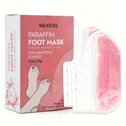 Paraffin Wax Moisturizing Hand & Foot Mask WAXKISS – Non-Greasy Skin Softening Treatment Lavender & Grapefruit Scent