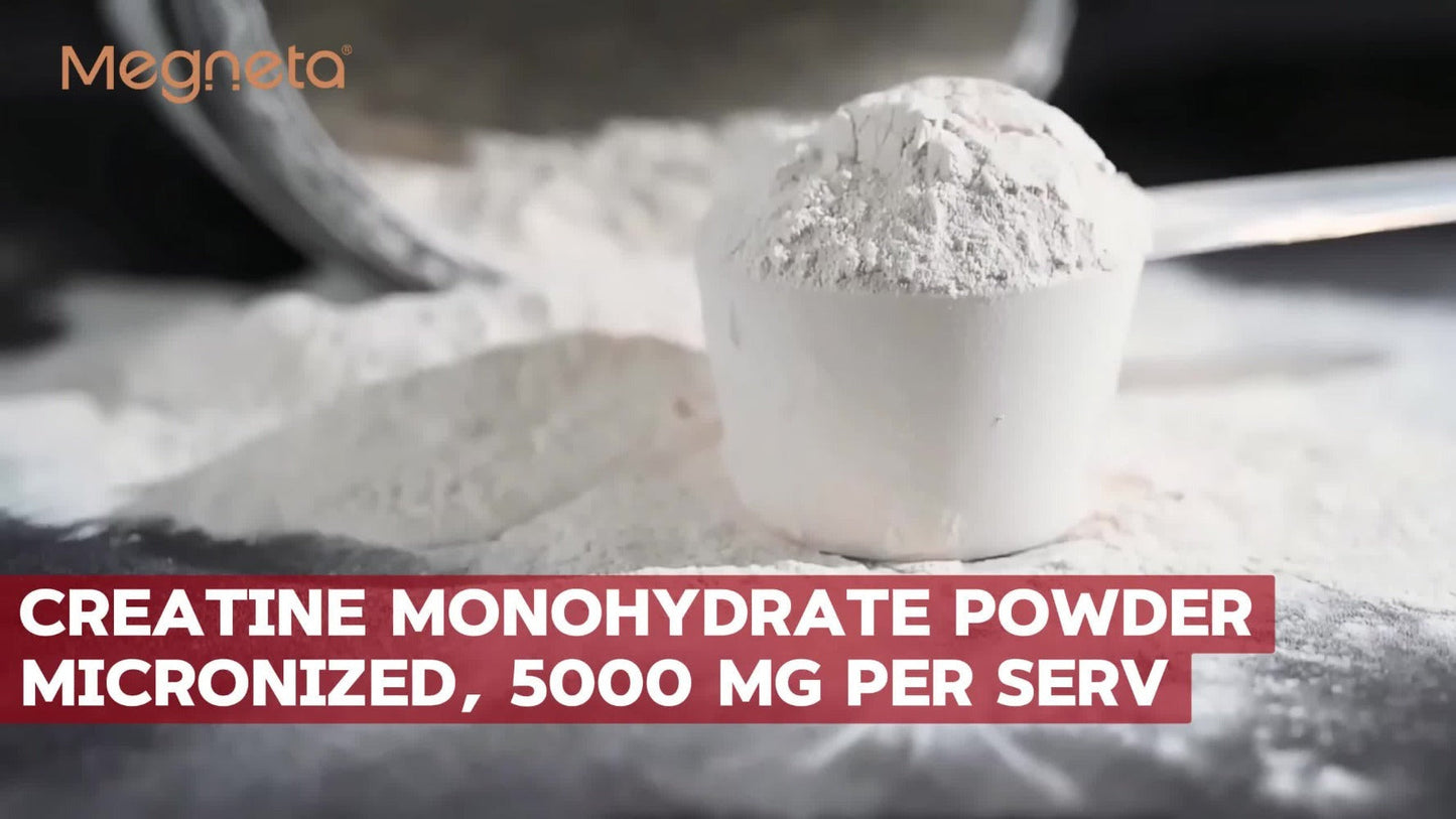 Creatine Monohydrate Powder 5000mg Per Serving - Pineapple Flavor, No Artificial Sweeteners - Strength
