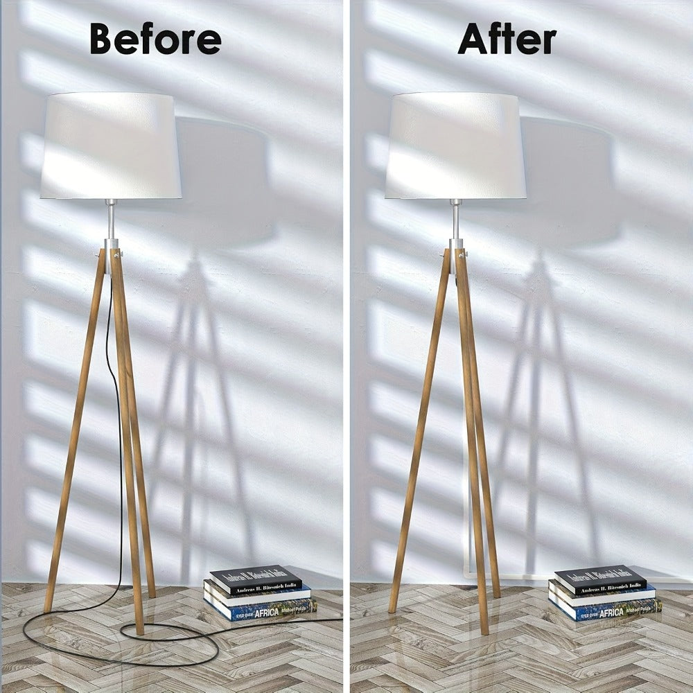 Cable Raceway Cord Hider for Wall Paintable White Self-Adhesive No-Drill for an Everyday Personal Care Routine