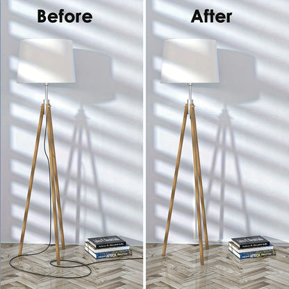 Cable Raceway Cord Hider for Wall Paintable White Self-Adhesive No-Drill for an Everyday Personal Care Routine