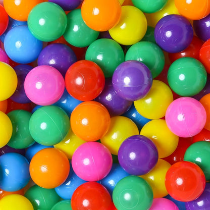 Ball Pit Balls 100/200 Pcs for Babies Toddlers PE Colorful Ocean Play Balls with the Listed Color, Size or Set Options for Everyday Use