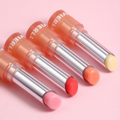 Moisturizing Lip Balm Set 4pcs Waterproof with Vitamin E Oil & Plant Oils – Long-Lasting Nourishing Lip Care for Dry Chapped Lips