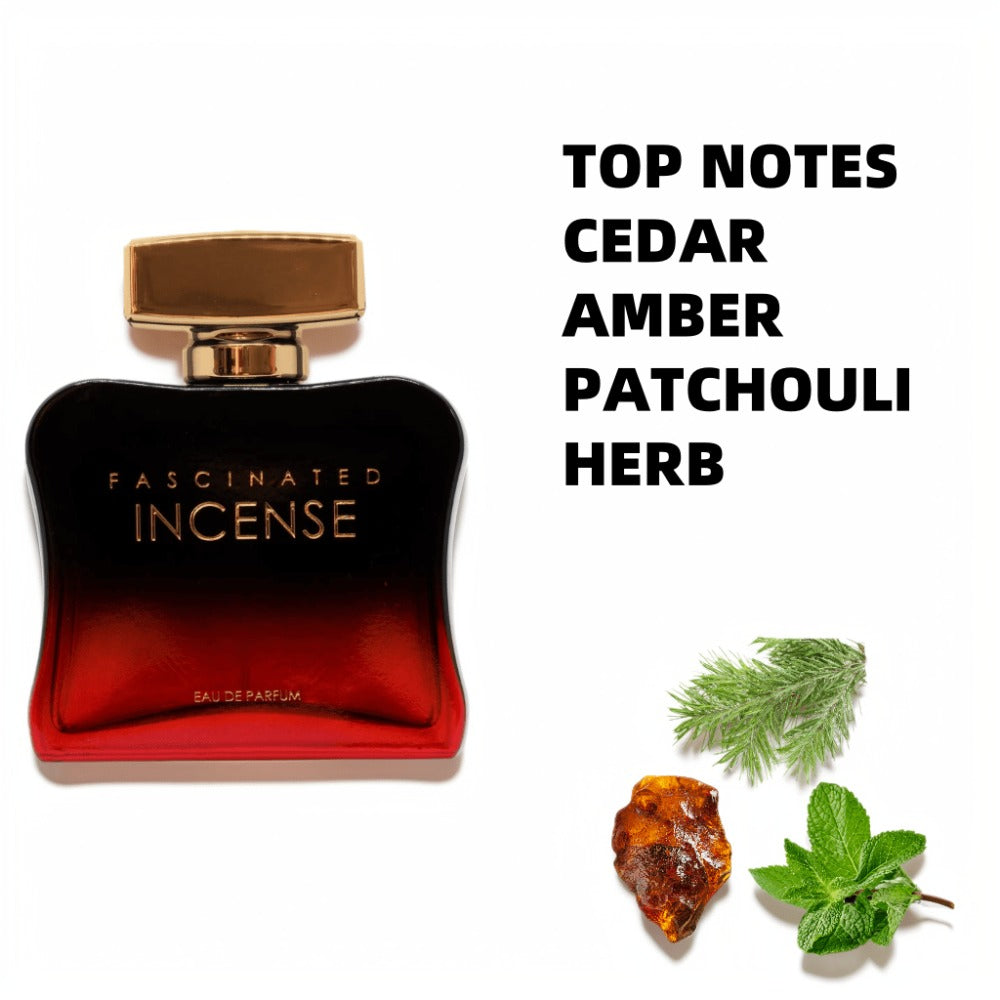 Cologne for Men Eau de Toilette Spray 3.4 Oz Cedar Amber Herb Lemon Lavender Pepper Patchouli Aromatic Fougere Fragrance Gift for Him
