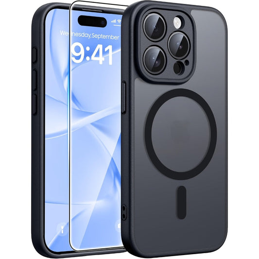 MagSafe iPhone Case Magnetic Matte Translucent Drop-Resistant Full Camera Protection Slim Frosted for an Everyday Personal Care Routine