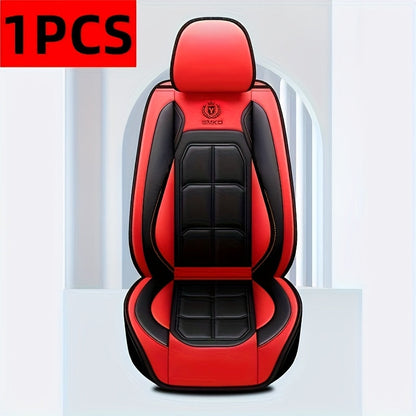 Padded Car Seat Covers in Five Colors with Single Front, Front Pair or Five-Seat Set Options