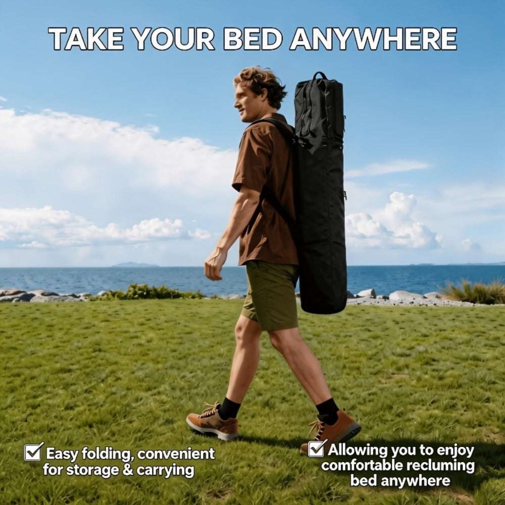 75-Inch Oversized Folding Bed with Tool-Free Assembly for Bedroom Comfort and Support detail image - detail view 18