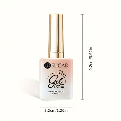 White Glitter Cat Eye Gel Polish Set 2pc Sparkling Magnetic with Stick Included | Soak Off UV LED 0.51oz Each Semi-Permanent 3D Nail Art |