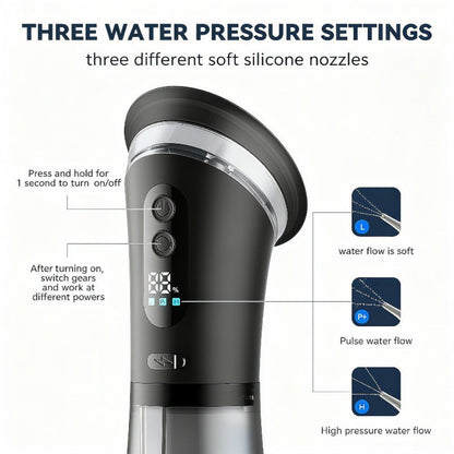 Earwax Removal Kit Pro with Visual Waste Tank, Interchangeable Nozzles, USB Rechargeable Ear Cleaner for Adults