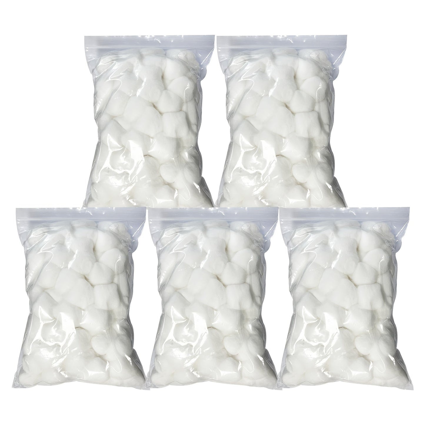 Cotton Balls 500 Count Super Jumbo Soft 100% Absorbent Premium Unscented – Makeup Removal Toner Skincare Nail Care Wound Cleaning