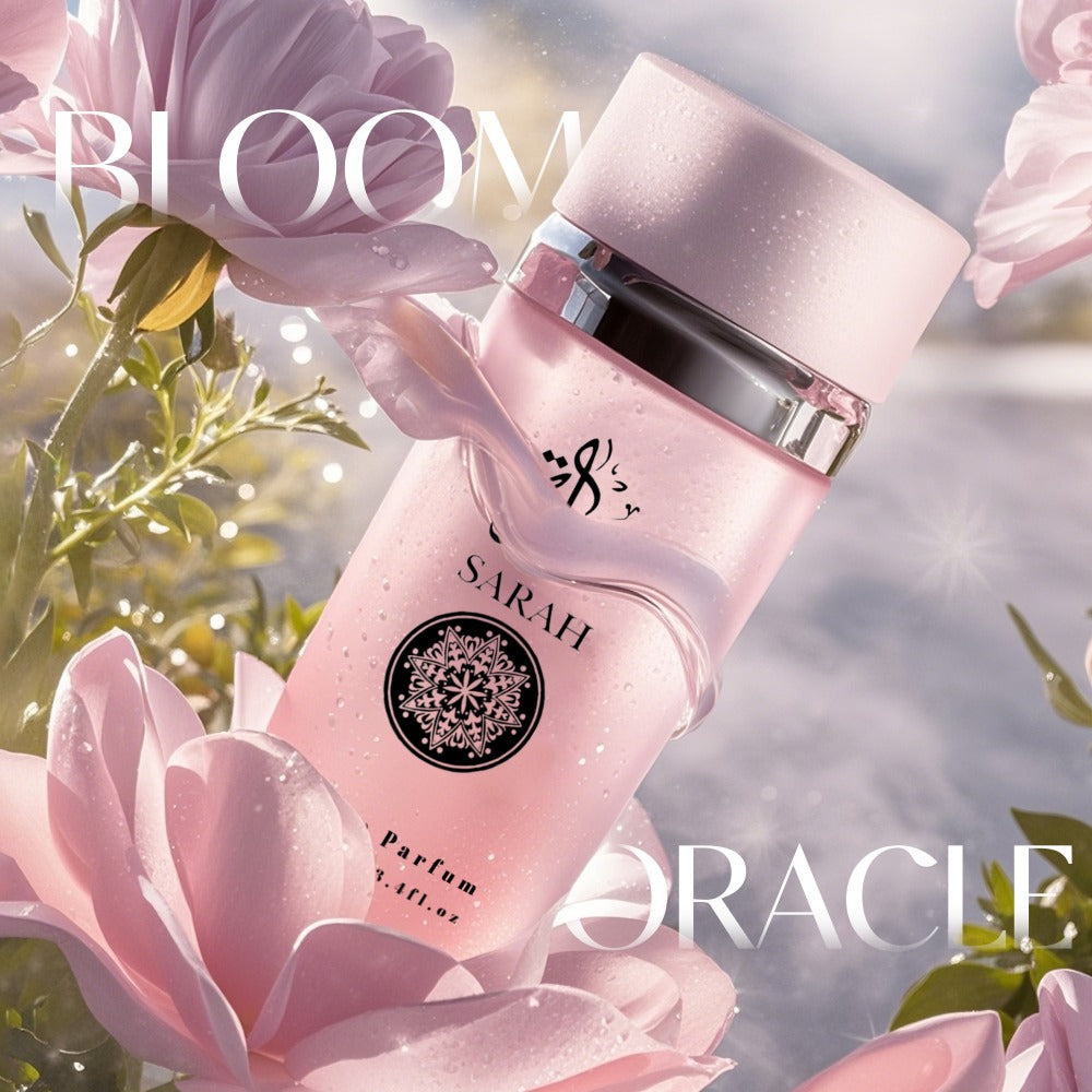 Women's Perfume SARAH Eau de Parfum 3.4 oz with Floral Amber, Vanilla, Jasmine and Citrus Notes