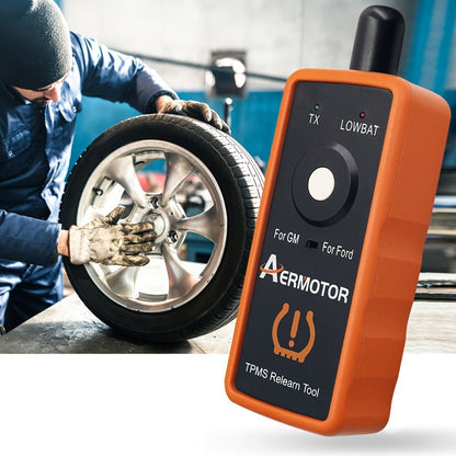 TPMS Relearn Tool 2-in-1 – Tire Pressure Sensor Reset & Activation for Ford & GM | 315MHz 433MHz | EL-50448 Compatible Automotive Diagnostic