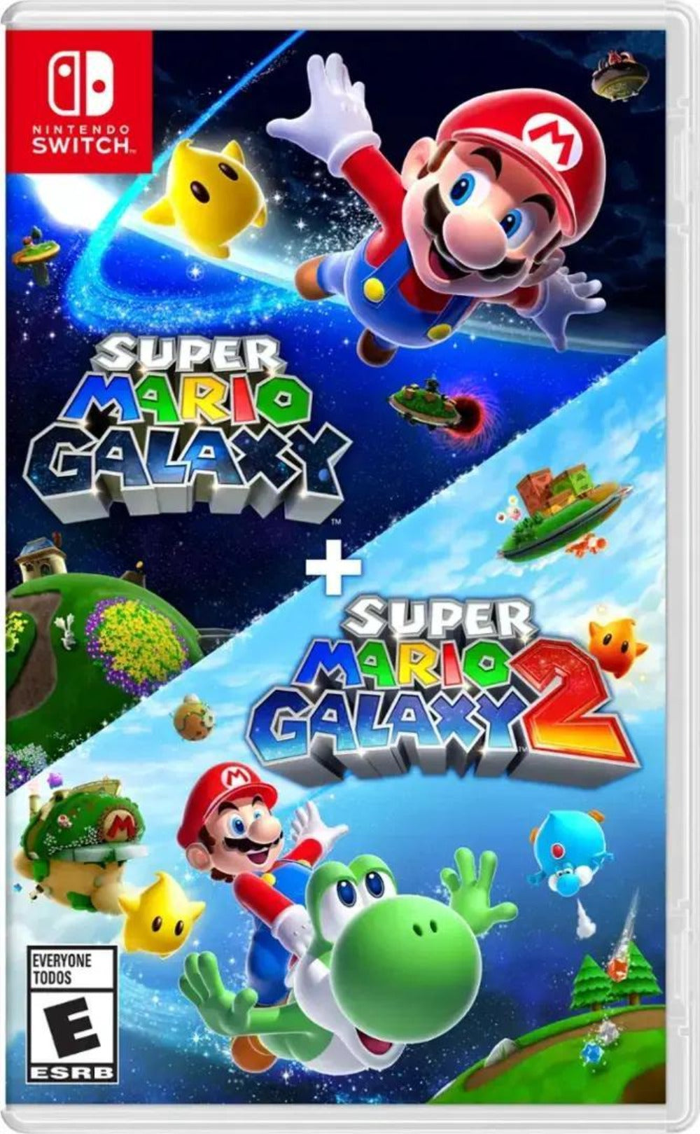 Super Mario Galaxy 1 & 2 Nintendo Switch 2025, 2-Game Bundle for Nintendo Switch & Switch 2, US Edition