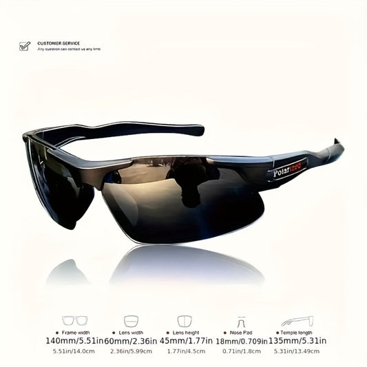 Sunglasses 3-Pack for Men with Half Frames, Lenses and Lightweight Driving Fit with Specific Frame, Lens Color and Pack Choices