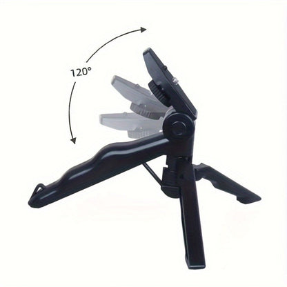 All-in-One Content Creator Kit with LED Ring Light Microphone Folding Tripod & Bluetooth Remote