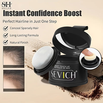 Root Touch Up Hair Powder for Thinning Hair & Gray Roots – Instant Hairline Concealer Shadow Topper, Long-Lasting Resistant Formula