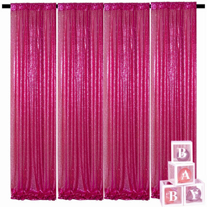 Sequin Backdrop Curtains 2FTx8FT Glitter Photography Background Panels for Party Wedding Birthday for an Everyday Personal Care Routine