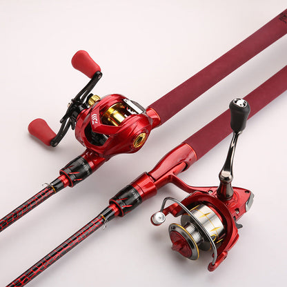 Carbon Fiber Fishing Rod Casting Model – 180cm / 70.86in Medium-Light Medium-Fast Action with EVA Grip Handle