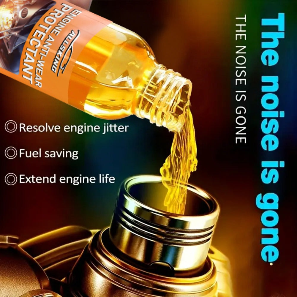 Engine Anti-Wear Protection Fluid 100ml – Cylinder Block Restoration Agent, Reduces Engine Noise, Prevents Wear, Seals Micro-Cracks
