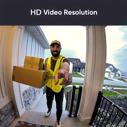 Video Doorbell 960p Wireless Camera with Voice Changer, Night Vision, Two-Way Audio and Single or Two-Pack Options
