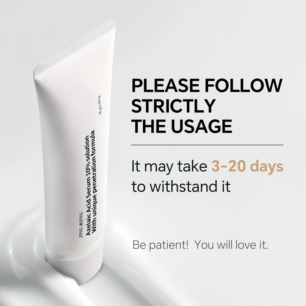 Azelaic Acid Serum 10% with Salmon DNA PDRN, Corrector & Skin Tone Evener, Fragrance-Free Face Serum for Sensitive Skin