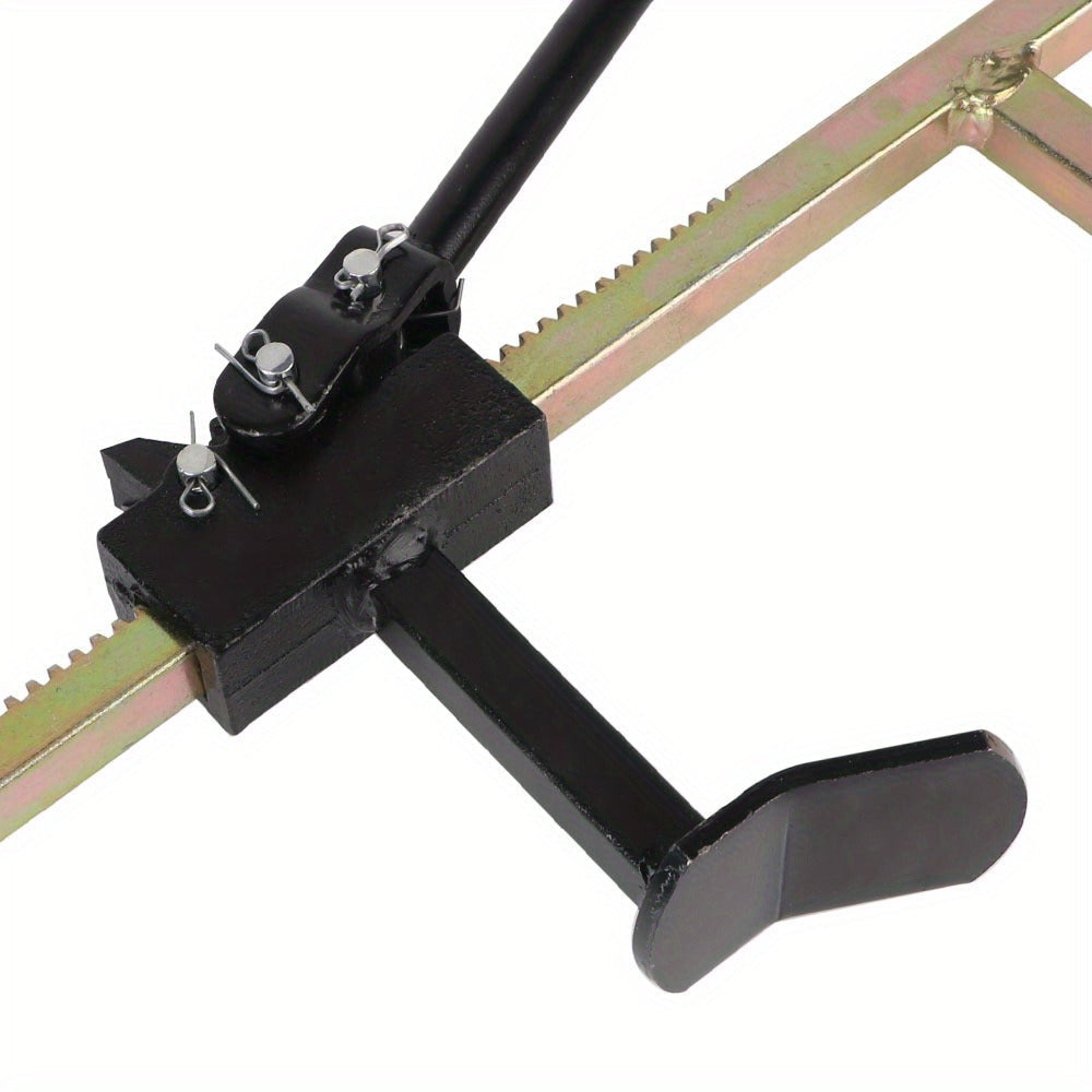 Bead Breaker Tool Heavy-Duty Manual Tire Changer with Safety Guard, Durable Steel Construction Universal Tire Service Equipment for Cars