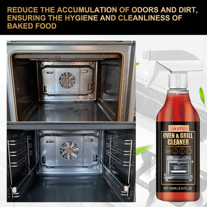 Oven Cleaner Foam Spray 3-Pack Stove & Grill Degreaser Removes Stubborn Baked-On Grease for Home Cooking, Dining and Outdoor Meals
