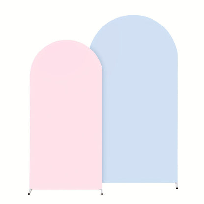 Wedding Arch Cover 2pcs Stretchable Wrinkle-Free Polyester Tight-Fit Arch Banner Covers for an Everyday Personal Care Routine