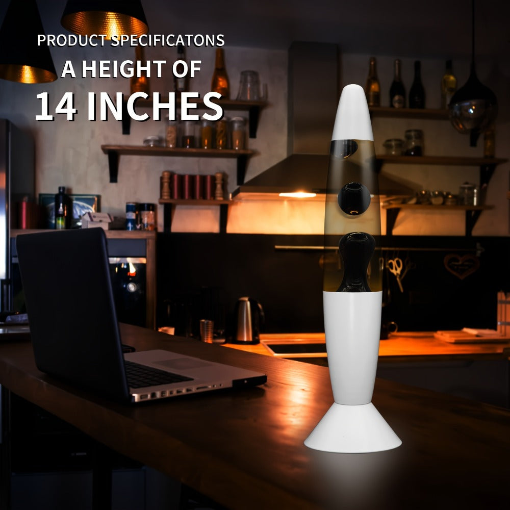 Lava Lamp 14 Inch Liquid Motion Lamp Relaxing Night Light Home Decor for Living Room Bedroom for Entryways, Bedrooms and Living Spaces