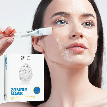 Zombie Face Mask 8pcs Plant Squalane Skin Texture Improving Facial Mask Set for Women for Bath Time, Home Spa and Personal Care